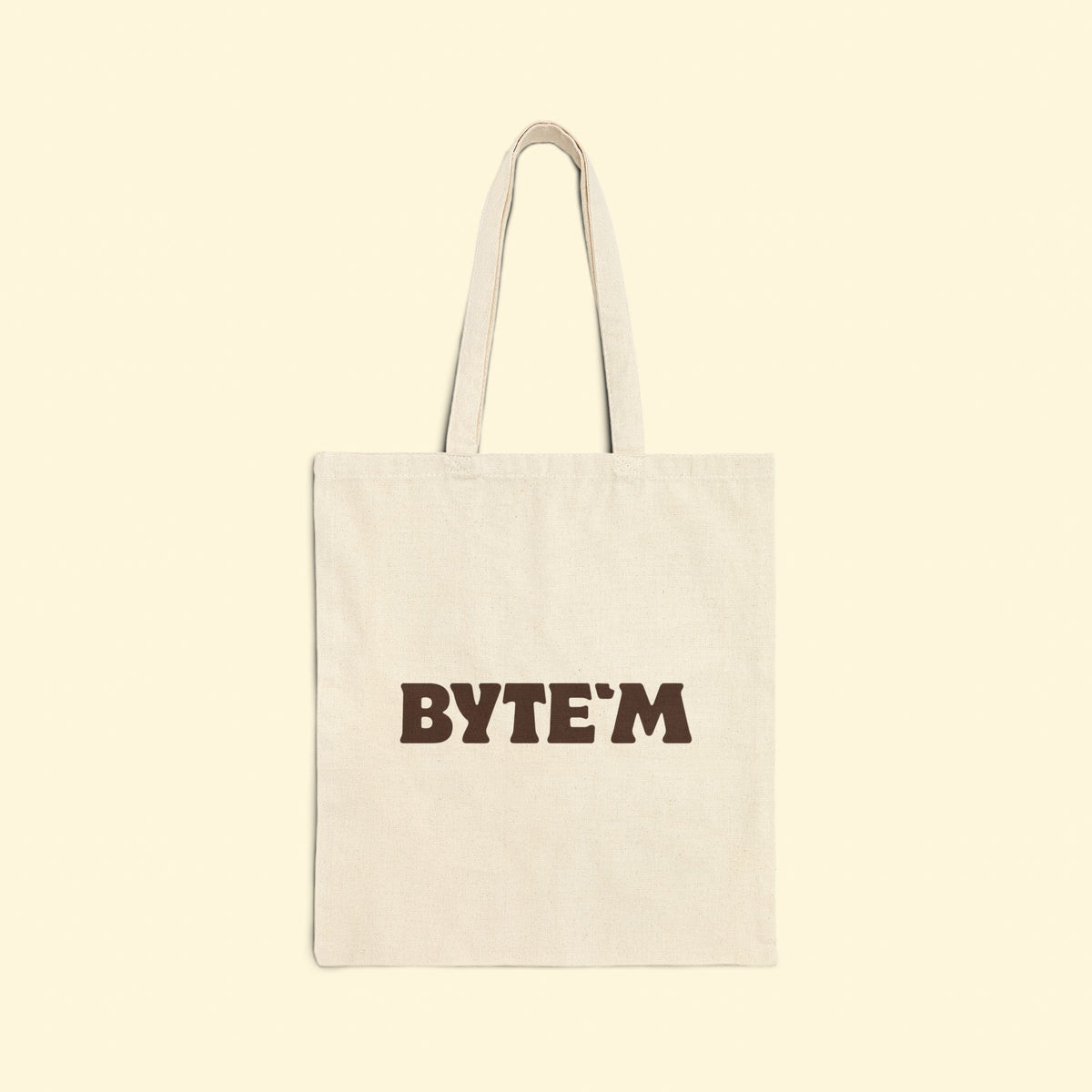 Cotton Canvas Tote Bag