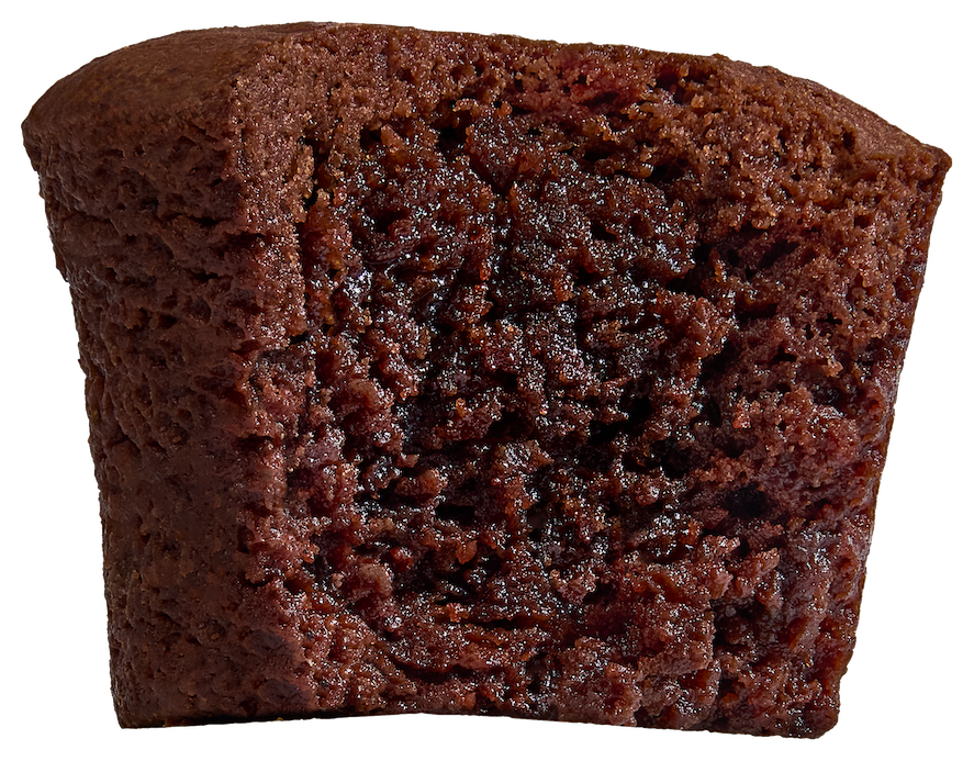 Byte'm classic brownie bite, cutout